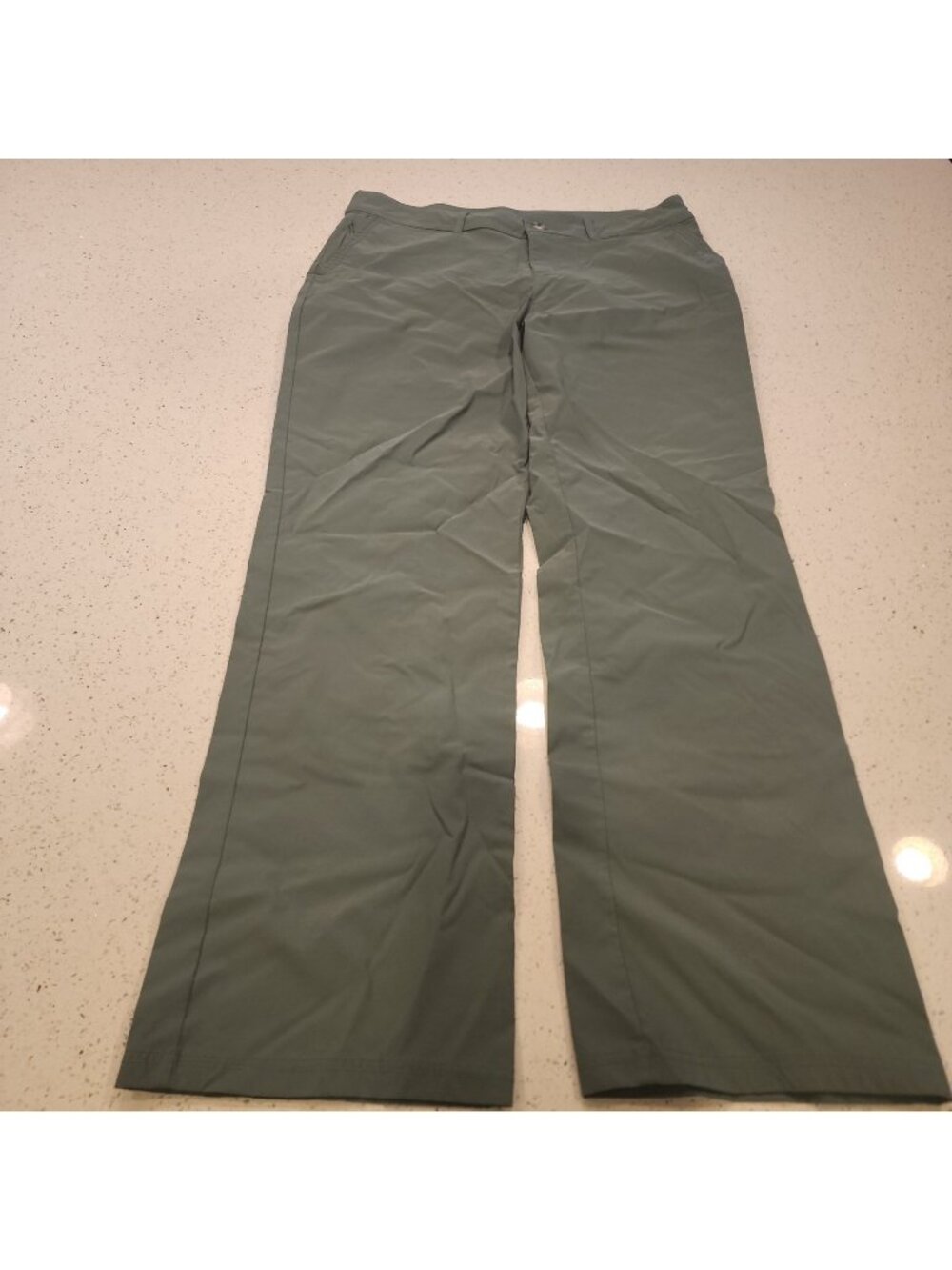 Women's Gerry Stretch Outdoor Adventure Pant, Large Green Athletic